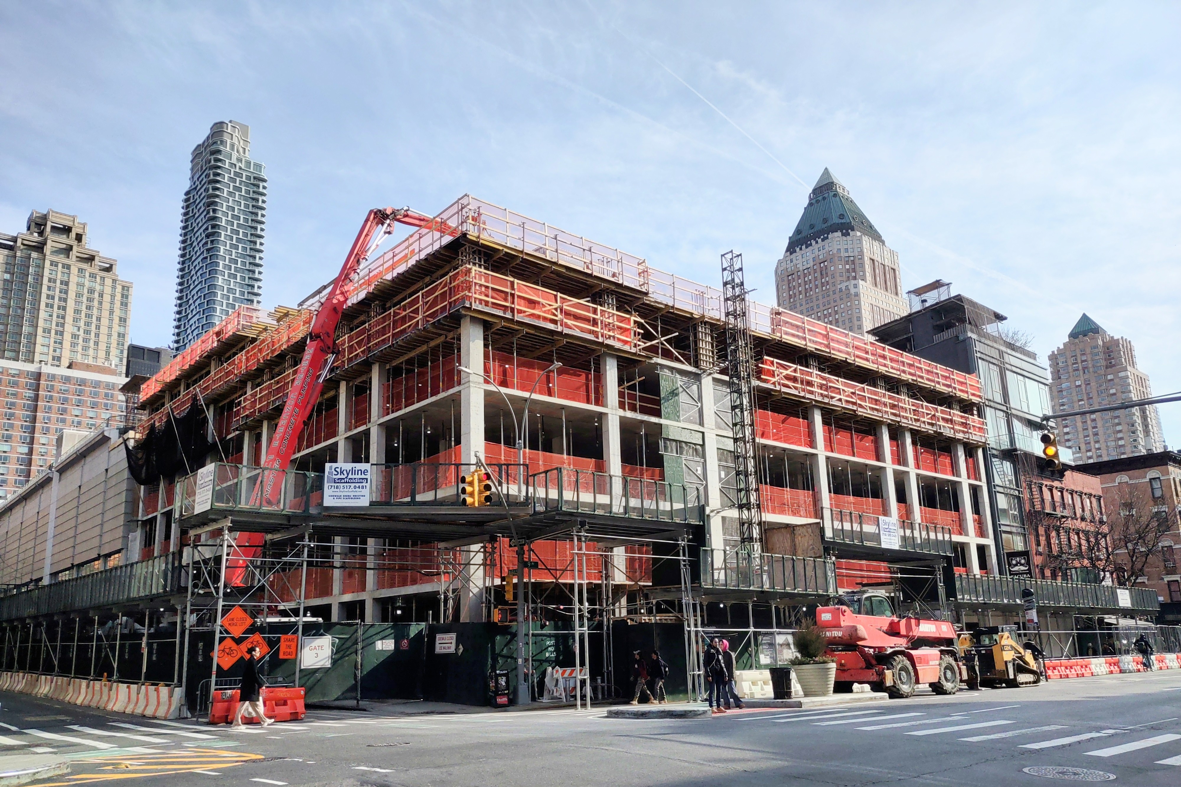 Bronx scaffolding and exterior building work