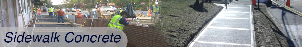 Sidewalk concrete services in NYC